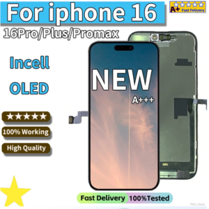 Tela AMOLED / OLED INCELL A+ para iPhone 16 Series