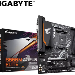 Gigabyte B550M AORUS ELITE – Placa-Mãe Micro-ATX AM4 para Ryzen