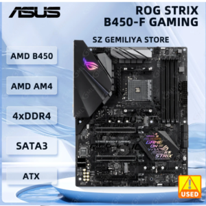 ASUS ROG STRIX B450-F GAMING – Placa-Mãe ATX AM4 para Ryzen
